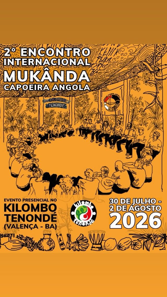 1st International Mukânda Gathering in Brazil 2026 poster